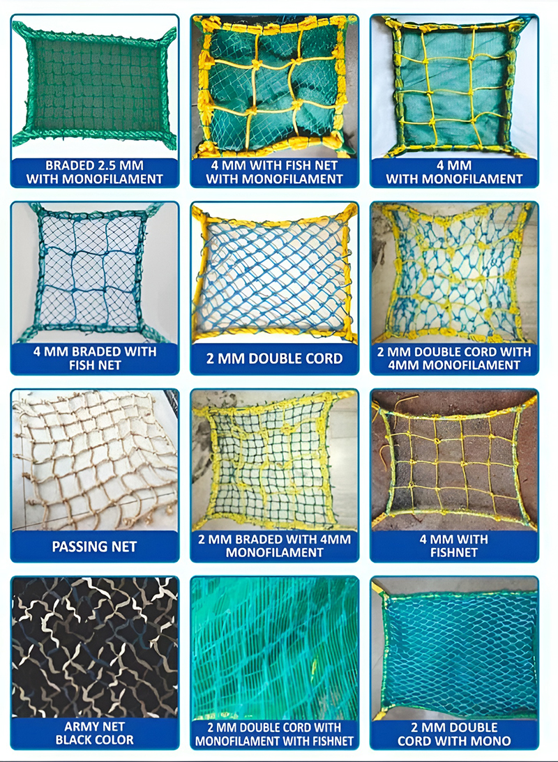 Super Star Safety Net installation samples