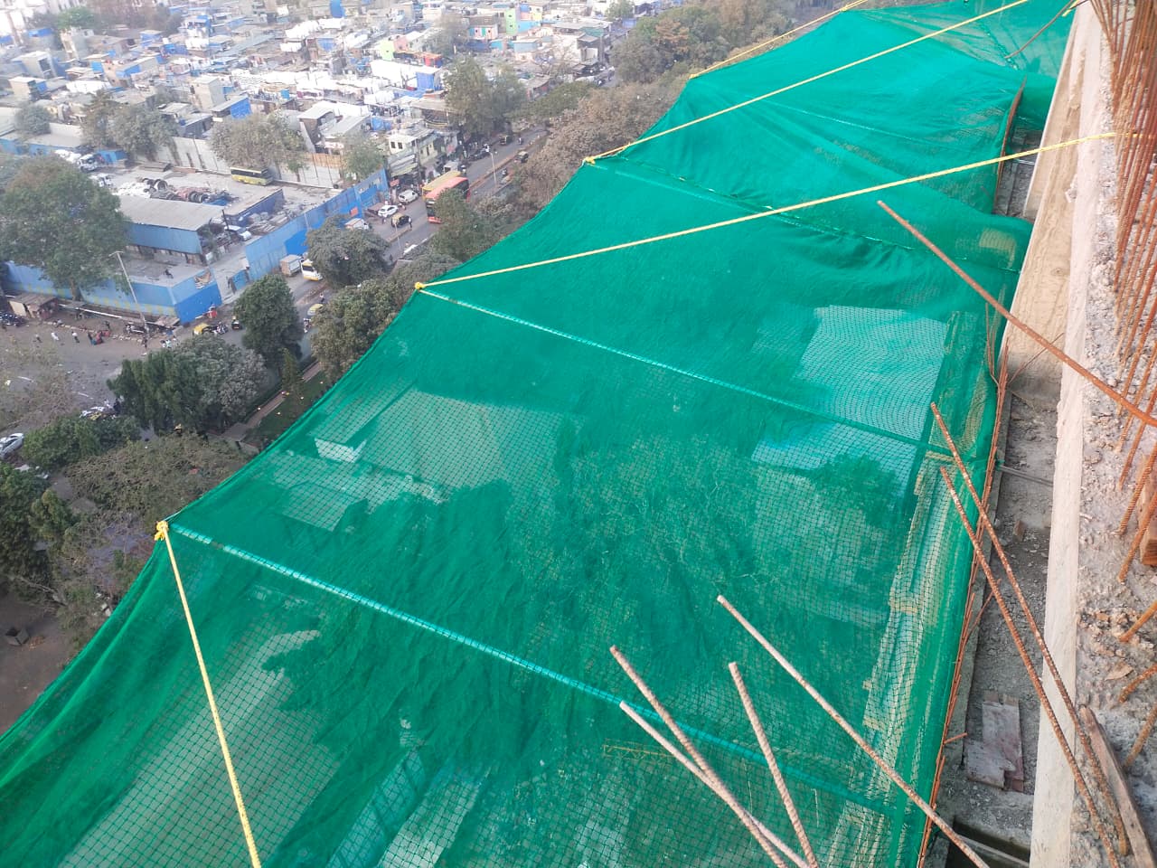 Safety net material samples